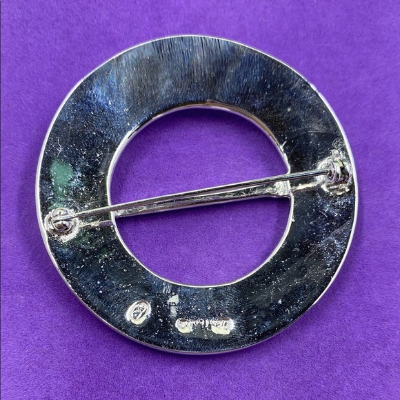 💛 Vintage Elegant Silver Scottish Kilt Brooch - Picture 2 of 5